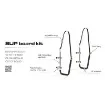 Osculati - Standard SUP board or gangplank holder kit SS - 42.365.10 product image