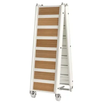 Foldable alloy gangway with inserts product image