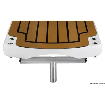 Osculati - Polybridge II folding carbon gangplank w/brown EVA - 42.663.10 product image