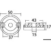 Osculati - Spare anode for Vetus Bow 35/55 - 43.070.04 product image