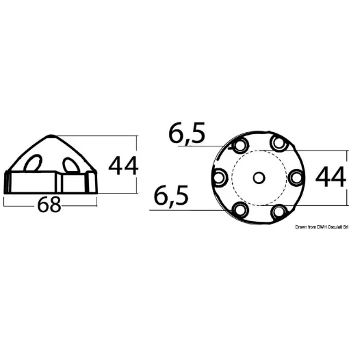 Osculati - Anode for prop. Max/Prop 28/35 mm - 43.224.61 product image