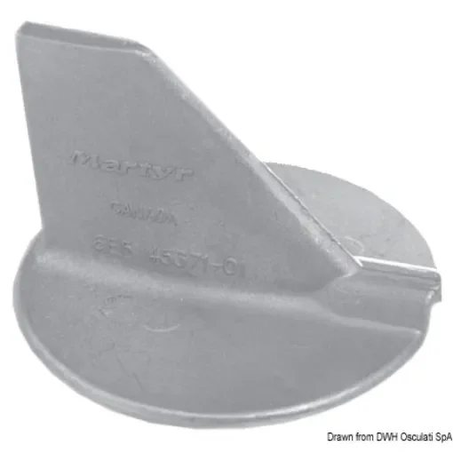 Osculati - Anode fin for 225 HP 4 strokes - 43.253.00 product image