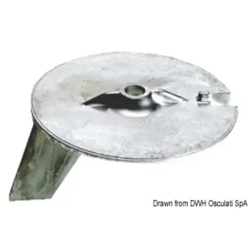 Osculati - Zinc fin anode for Yamaha 25/60 HP - 43.253.02 product image
