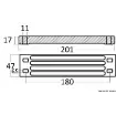 Osculati - Aluminium oblong anode for Yamaha - 43.254.05 product image