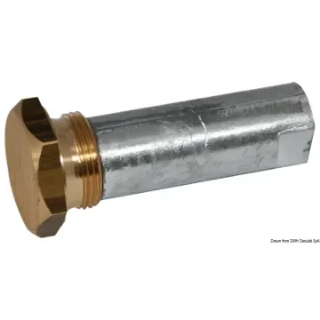 Osculati - Onboard/outboard engine anode with plug (zinc) - 43.254.80 product image