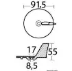 Osculati - Aluminium anode for Yamaha/Mariner 20/50 HP - 43.256.01 product image