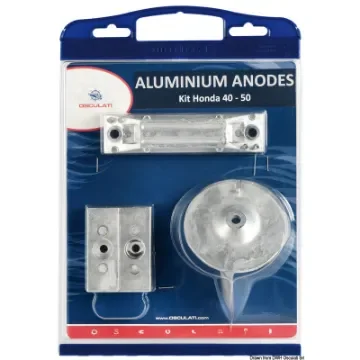 Osculati - Zinc anode kit for Honda outboards 40/50 HP - 43.291.65 product image