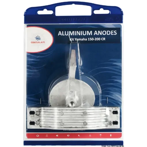 Osculati - Anode kit for Yamaha outboards 150/200CR aluminium - 43.351.01 product image