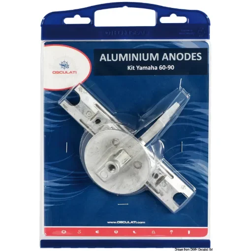 Osculati - Anode kit for Yamaha outboards 60/90 aluminium - 43.354.01 product image