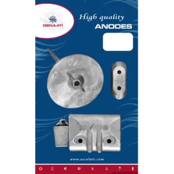 Osculati - Anode kit for Yamaha outboards 60/90 HP - 43.354.10 product image