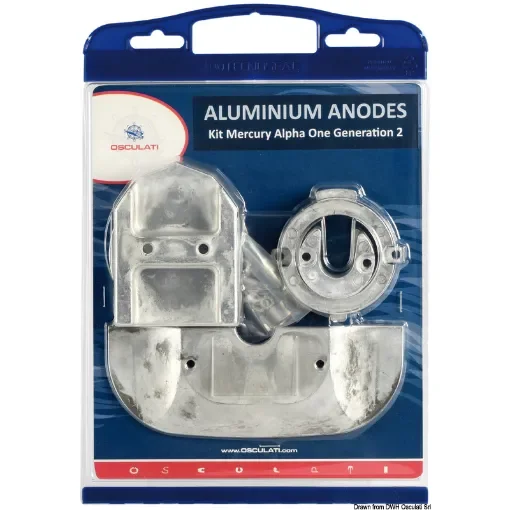 Osculati - Anode kit Alpha I aluminium - 43.359.01 product image
