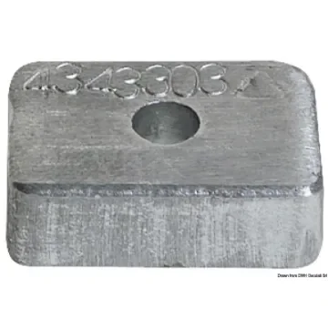 Osculati - Aluminium anode for Mercury 4/5/6 HP - 43.433.04 product image