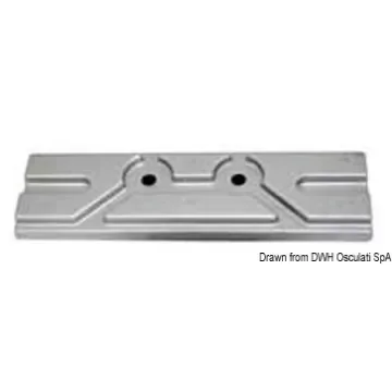 Osculati - Magnesium plate anode for Mercury/Mariner 150 HP - 43.434.32 product image