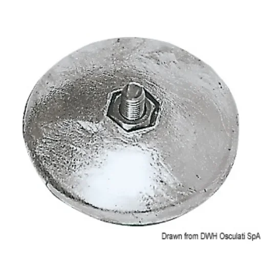 Osculati - Rose aluminium anode &amp;#216; 50mm 60 g heavy - 43.601.01 product image