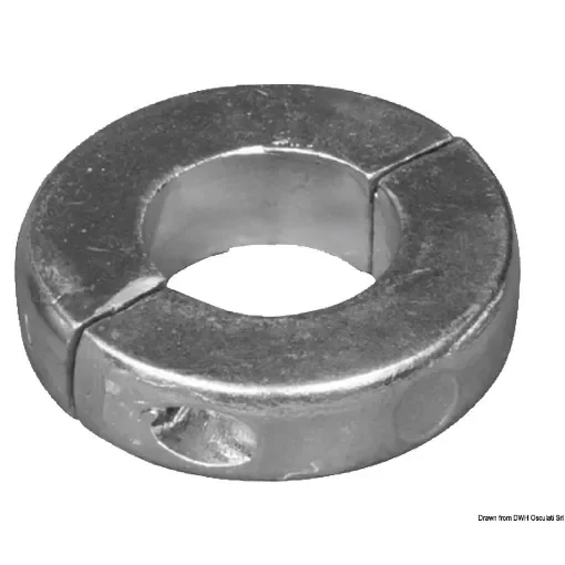 Osculati - Zinc extra low olive anode 22 mm (7/8&amp;quot;) - 43.810.22 product image