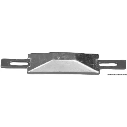 Osculati - Rectangular anode w/insert 95x34x17 mm - 43.907.01 product image