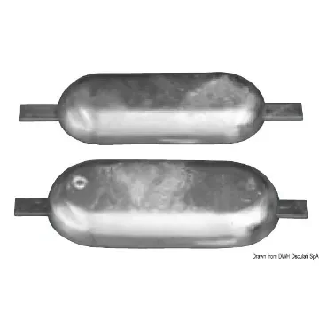 Osculati - Magnesium anode to be welded 300 x 80 mm 1.5 kg - 43.908.02 product image