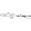 Osculati - Aluminium anode for bolt mounting 320x65 mm - 43.912.13 product image