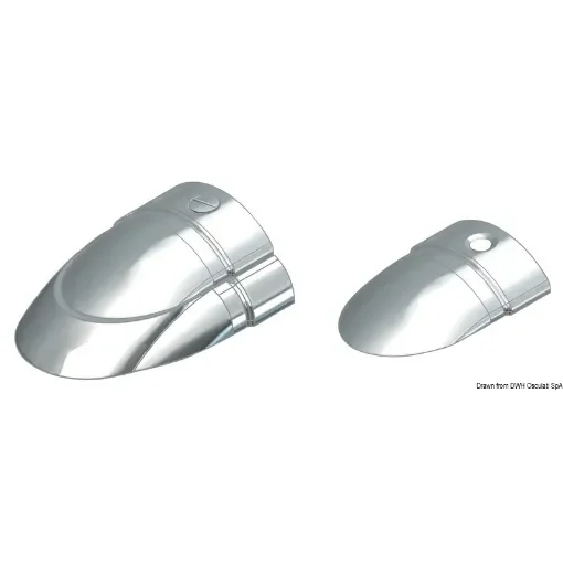 Osculati - SPHAERA 35 fender profile SS end cap for slim base - 44.064.35 product image
