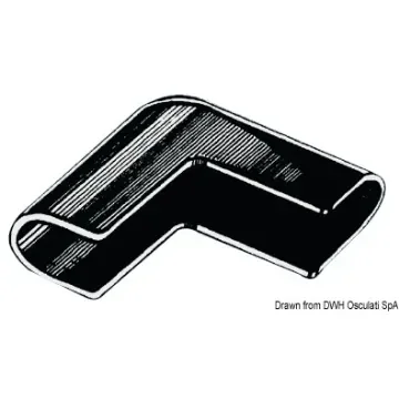 Osculati - 90&amp;#176; angle terminal black - 44.343.50 product image