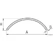 Osculati - DOUGLAS MARINE Simply fender profile - 44.477.50 product image