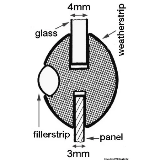 Osculati - Porthole sealing profiles - 44.481.00 product image
