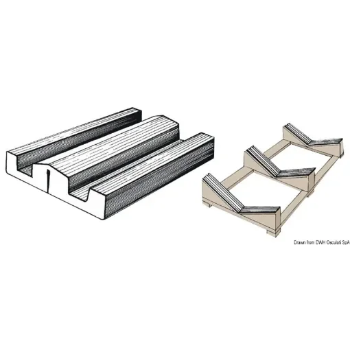 Osculati - Profile designed for beading boat protection cradles - 44.756.85 product image