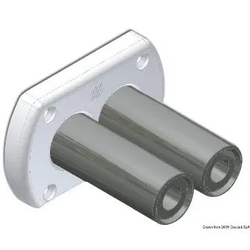 Bulkhead troughout twin bush, waterproof product image