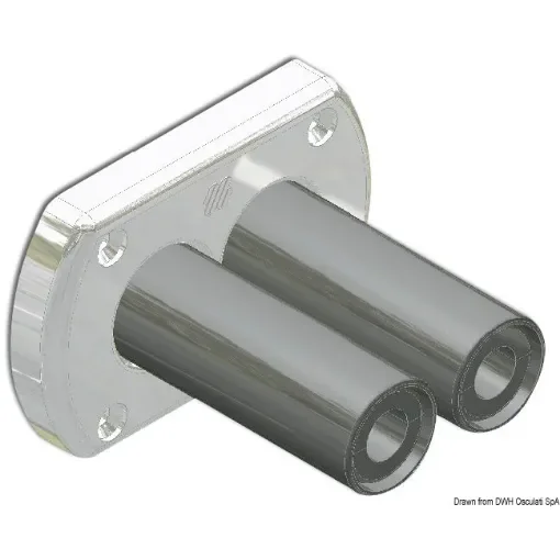 Osculati - Bulkhead throughout bush chromed - 45.028.26 product image