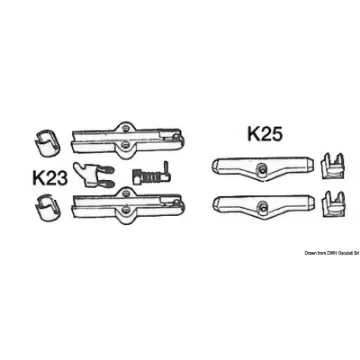 Osculati - K23 kit for K23, K24, K25 cable connection - 45.047.23 product image