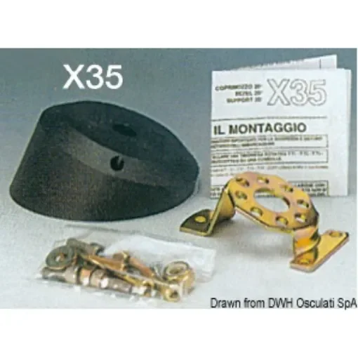 Osculati - Hub cover 20&amp;#176; for T71 - 45.055.03 product image