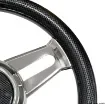 Osculati - Carbon steering wheel w/SS spikes &amp;#216; 350mm - 45.125.02 product image