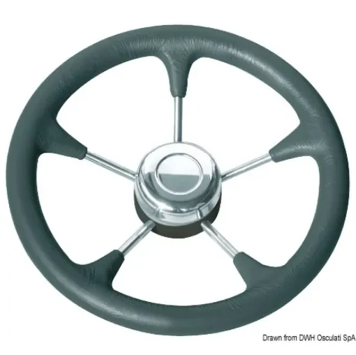 Osculati - Soft polyurethane steering wheel cone black 350mm - 45.128.01 product image
