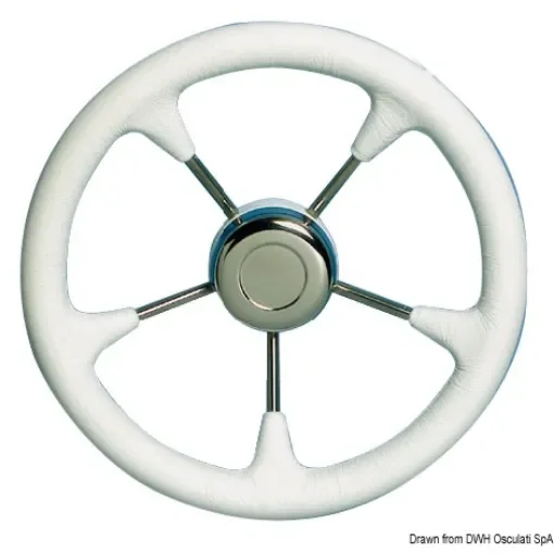 Osculati - Soft polyurethane steering wheel cone white 350mm - 45.128.03 product image