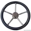 Osculati - A soft polyurethane steering wheel black/SS 350 mm - 45.135.01 product image