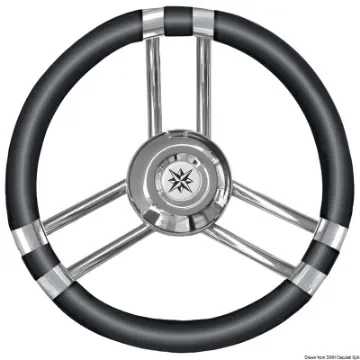 Steering wheels with stainless steel spokes product image