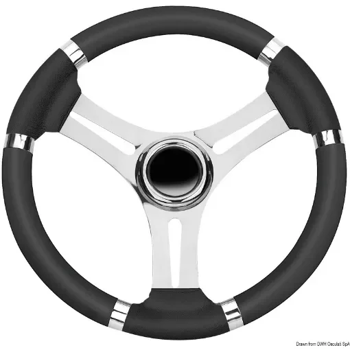 Osculati - Steering wheel black wheel 350 mm - 45.151.01 product image