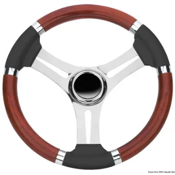 Osculati - Steering wheel mahogany wheel 350 mm - 45.151.05 product image