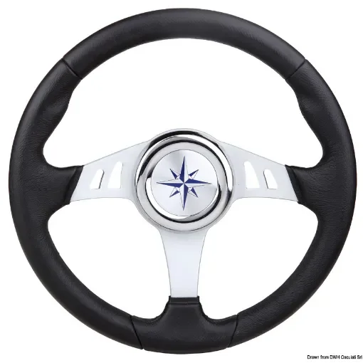 Osculati - Steering wheel black 350 mm - 45.158.40 product image