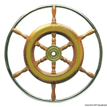 Osculati - Steering wheel w/SS external rim 42 cm - 45.161.42 product image