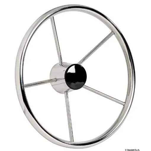 Osculati - SS 5-spoke steering wheel 320 mm - 45.165.32 product image