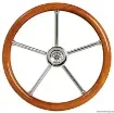 Osculati - Steering wheel w/ teak outer ring 350 mm - 45.168.01 product image