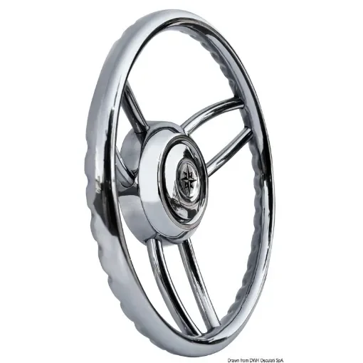 Osculati - Blitz steering wheel w/SS outer ring - 45.169.00 product image
