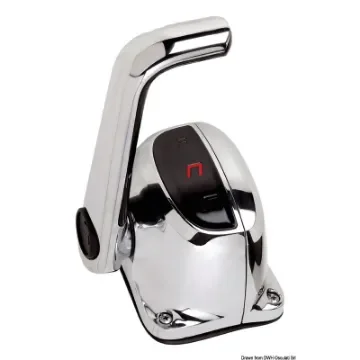 Osculati - Single lever control box single engine chro B501CH - 45.254.01 product image