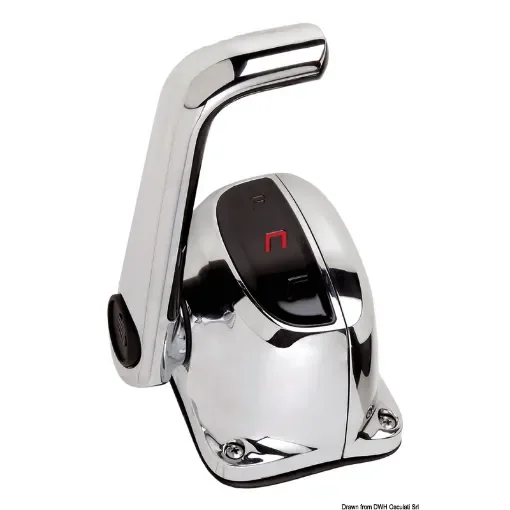 Osculati - Single lever control box single engine chro B501CH - 45.254.01 product image