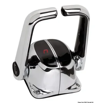 Osculati - Double lever control box twin-eng chrome B502CHT/L - 45.254.13 product image