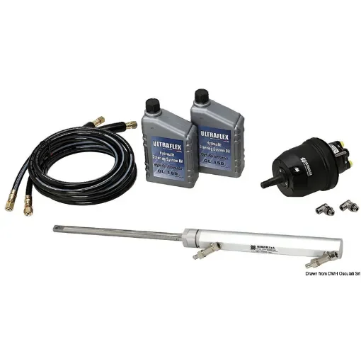 Osculati - Hyco-OBS/M steering system - Max 150 HP, kit version - 45.270.09 product image