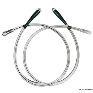Osculati - Pair of SILVER STEER high-pressure hoses 1 m - 45.277.10 product image