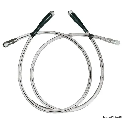 Osculati - Pair of SILVER STEER high-pressure hoses 1 m - 45.277.10 product image