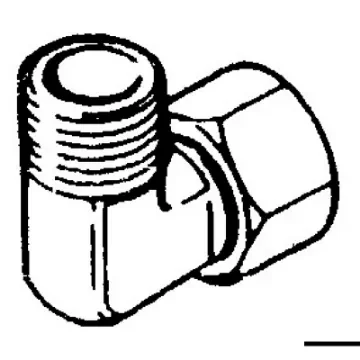Osculati - 90&amp;#176; 3/8&amp;quot; swivel fitting for Ultraflex pompes - 45.290.31 product image